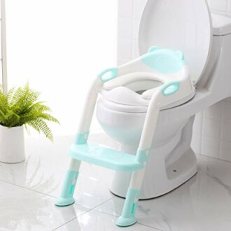 SKYROKU Potty Training Seat with Step Stool Ladder Review - Best Toilet Trainer for Kids